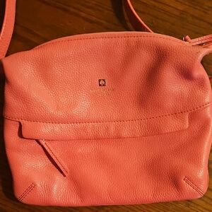 Kate Spade Pink Leather Crossbody Bag